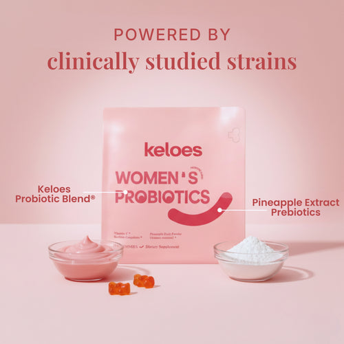 Keloes Women's Probiotics Balance Gummies