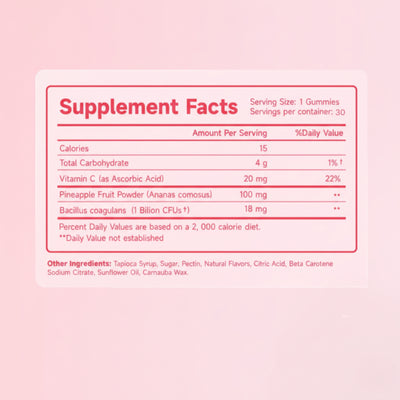 Keloes Women's Probiotics Balance Gummies