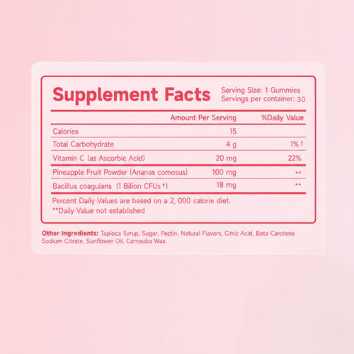 Keloes Women's Probiotics Balance Gummies